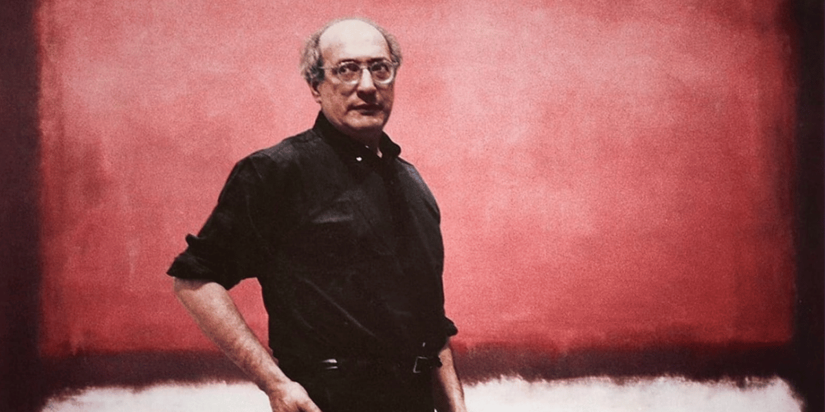 Mark Rothko in front of pink